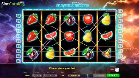 Electro Fruits 888 Casino